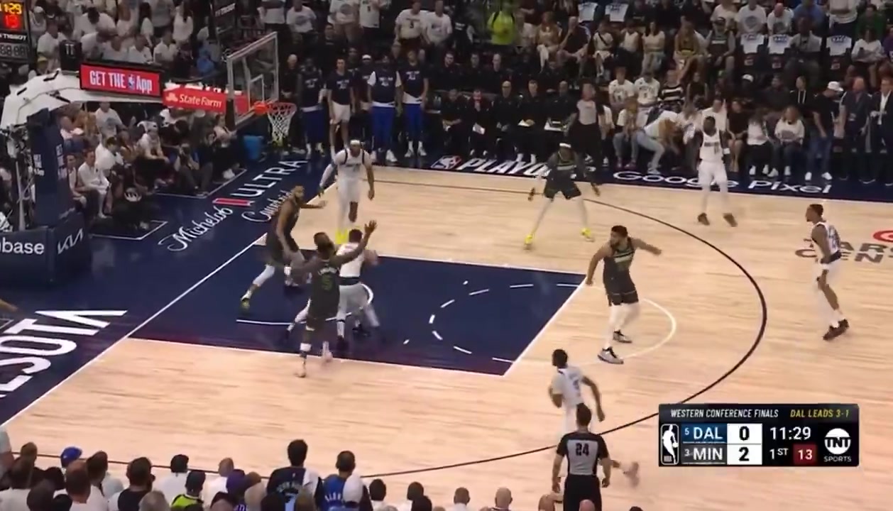 僅僅9分鐘，東契奇就讓西部決賽幾乎徹底失去了懸念！